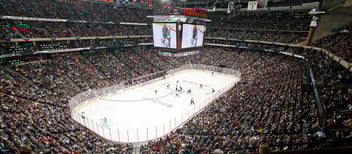 Advertise inside of Xcel Energy Center