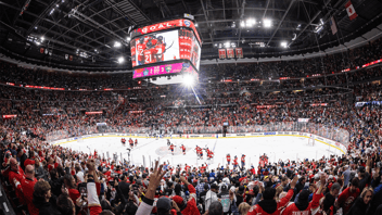 Advertising Inside of Amerent Bank Arena