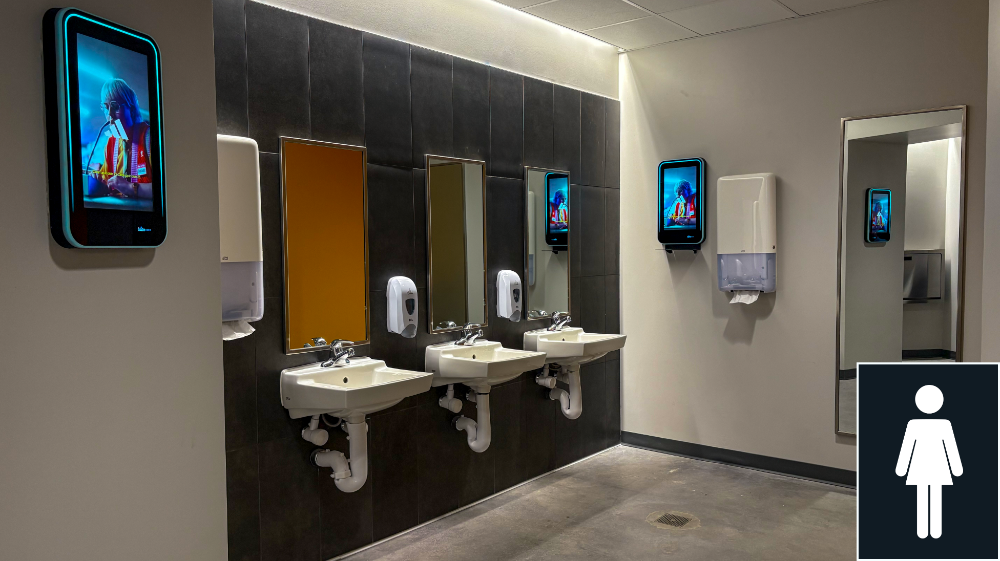 Womens Restroom Card 2025