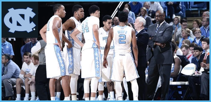 unc basketball event card